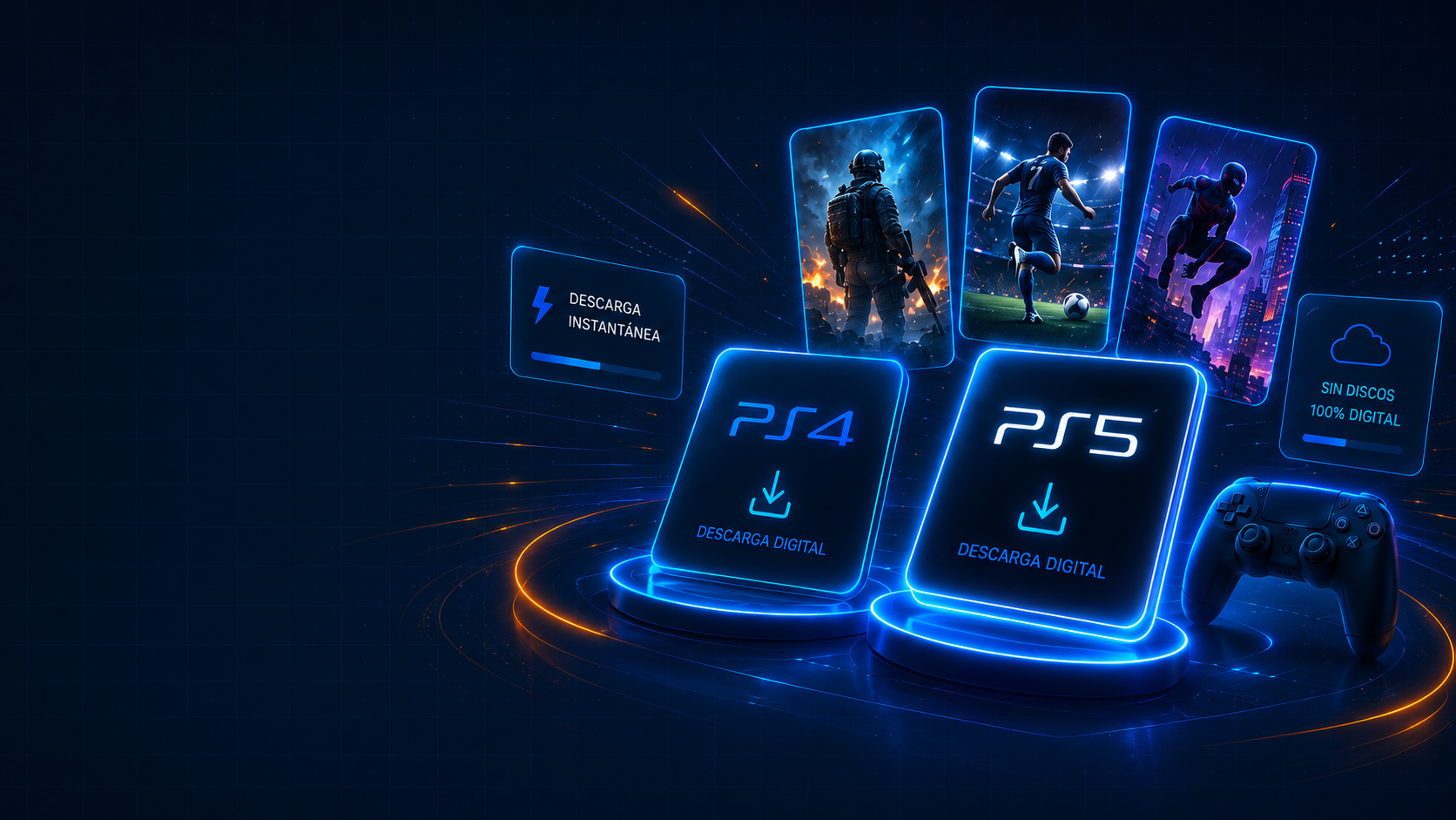 Juegos Digitales PS5 Xbox PC